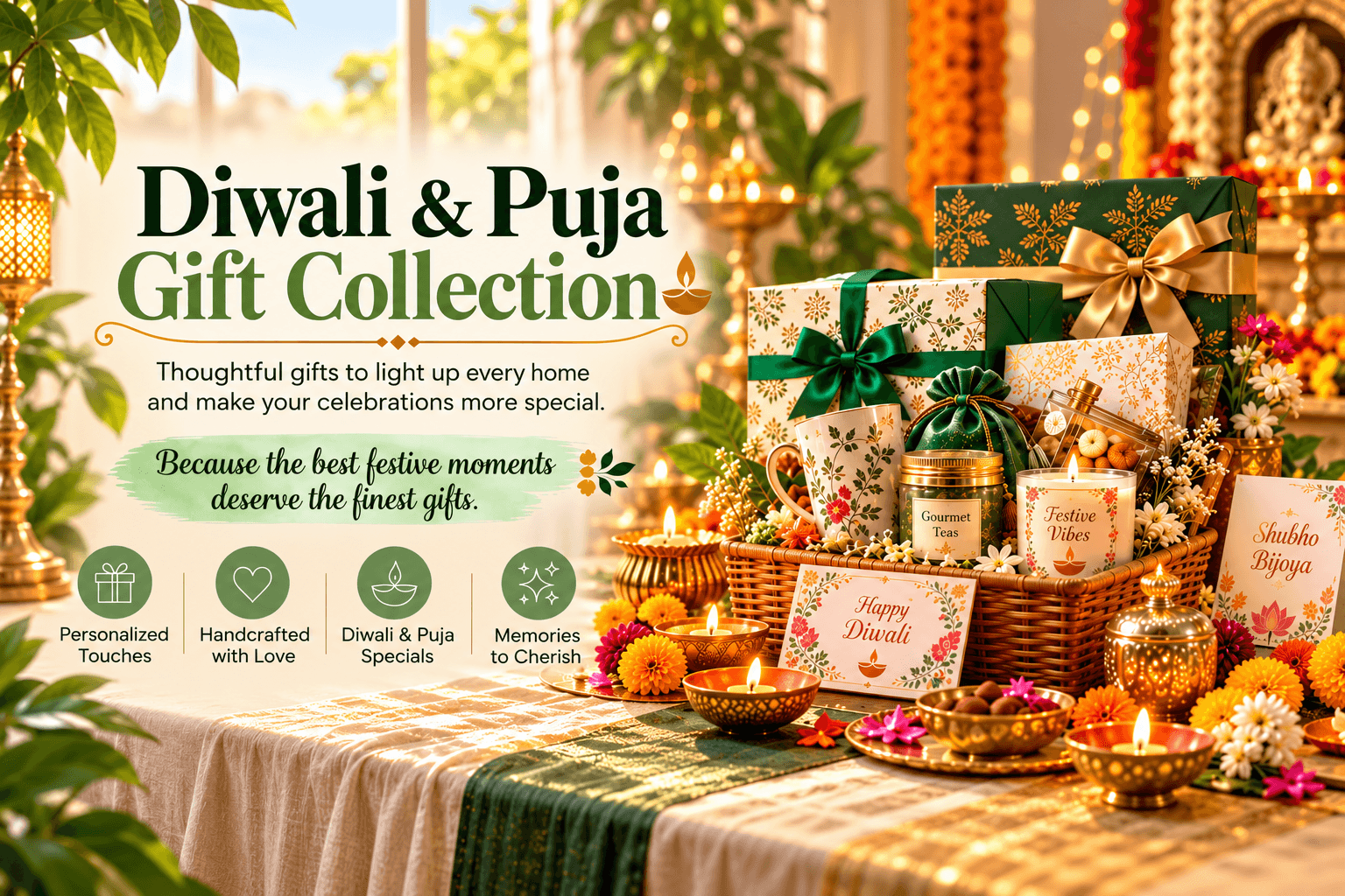 Diwali and Puja Festive Hampers - Giftynia